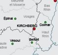 Carte de localisation de kirchberg