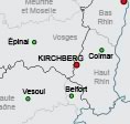 Carte de localisation de kirchberg